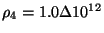 $\rho _{4}=1.010^{12}$