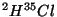 $^{2}H^{35}Cl$