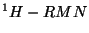 $^{1}H-RMN$