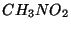 $CH_{3}NO_{2}$
