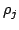 $\rho_j$