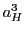 $a_H^3$