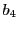 $b_{4}$