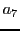 $a_7$