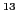 $^{13}$