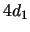$4d_1$