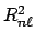 $R_{n \ell}^2$