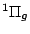 $^1\Pi_g$