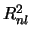 $R_{nl}^2$