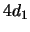 $4d_{1}$