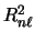 $R_{n \ell}^2$