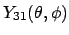 $Y_{31} (\theta,\phi)$