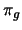 $\pi_g$