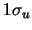 $1 \sigma_u$