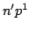 $n^\prime p^1$