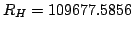 $R_H=109677.5856$