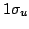 $1\sigma_u$