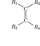 $\xi=500 \yi=500
\upethene{$R_1$}{$R_2$}{$R_3$}{$R_4$} $