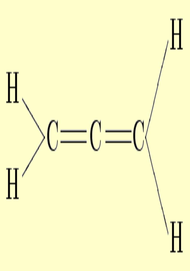 Lewis structure allene